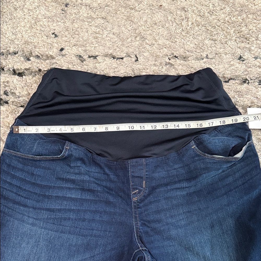 Isabel Maternity by Ingrid & Isabel Dark Blue Skinny Jeans - Picture 4 of 11